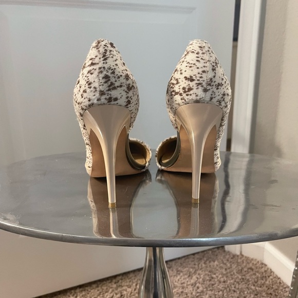 L.A.M.B Kadie Calf Hair D’Orsay Heels - Picture 2 of 7